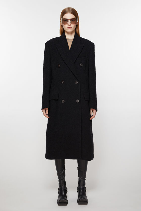 (image for) Effortless Double-breasted wool coat